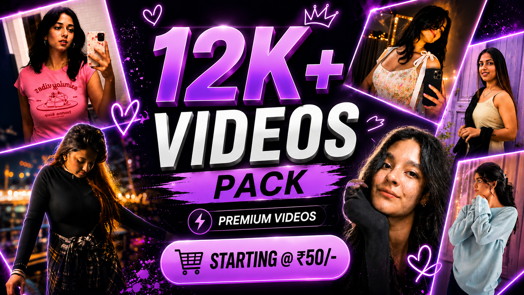 12000+ Video Collection Banner